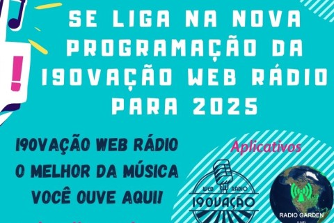 NOVIDADES DA PROGRAMAÇÃO PARA 2025